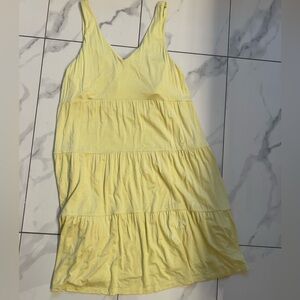 Yellow soma dress size small